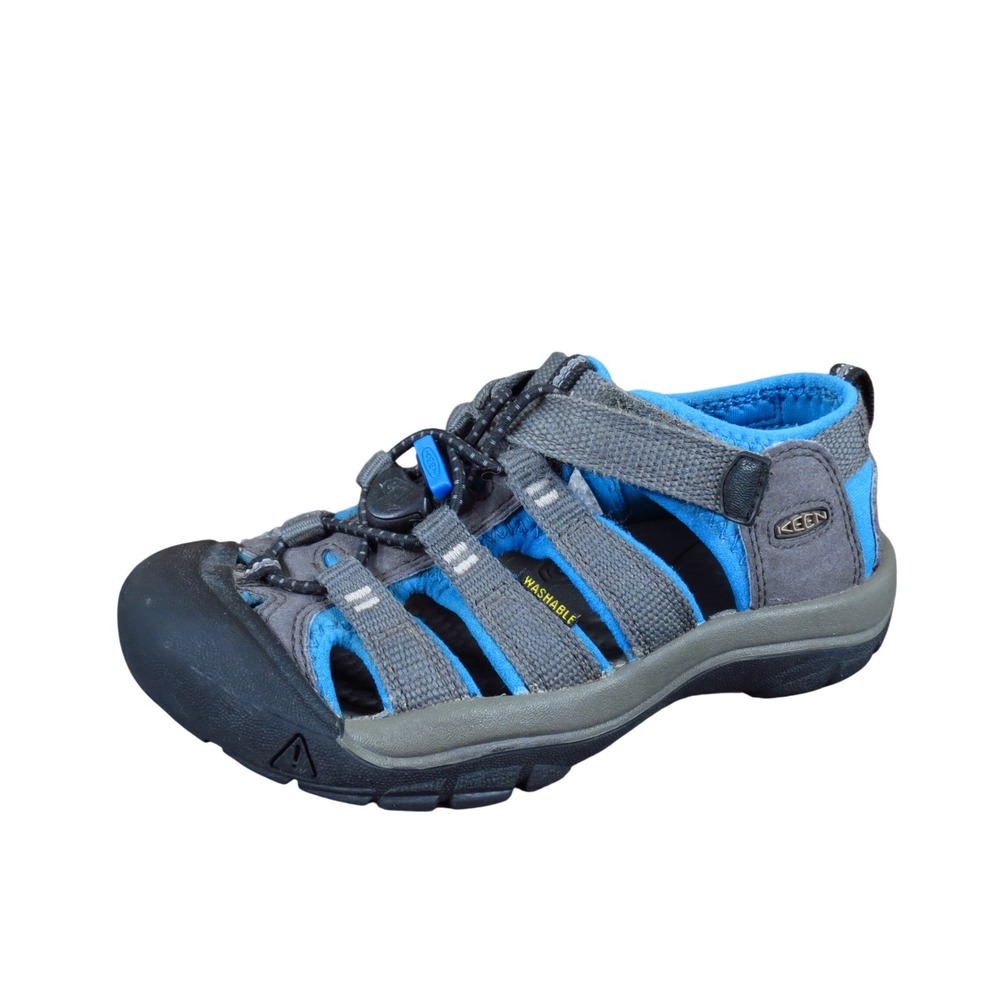 Keen Newport H2 Kids Sport Sandals Size 12 Outdoor Water Shoes Gray Blue